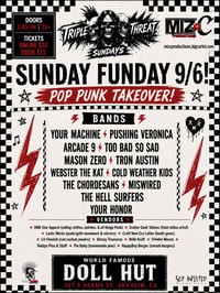 09/06 Pop Punk & Vendor takeover