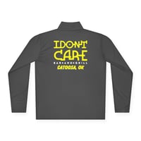 Image 5 of I Don't Care-Lightweight Quarter-Zip Pullover