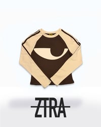 SONNYSTA Baby Tee (Brown/Cream)