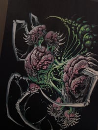Image 1 of Xeno Kidney acrylic on card
