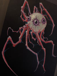 Image 1 of Xeno Eye Acrylic Sketch