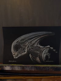 Image 2 of Xeno 01 acrylic sketch