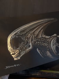 Image 1 of Xeno 01 acrylic sketch