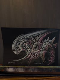 Image 2 of Xeno 02 acrylic sketch