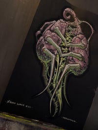 Image 2 of Xeno lung acrylic sketch 