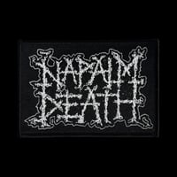 NAPALM DEATH LOGO OFFICIAL PATCH
