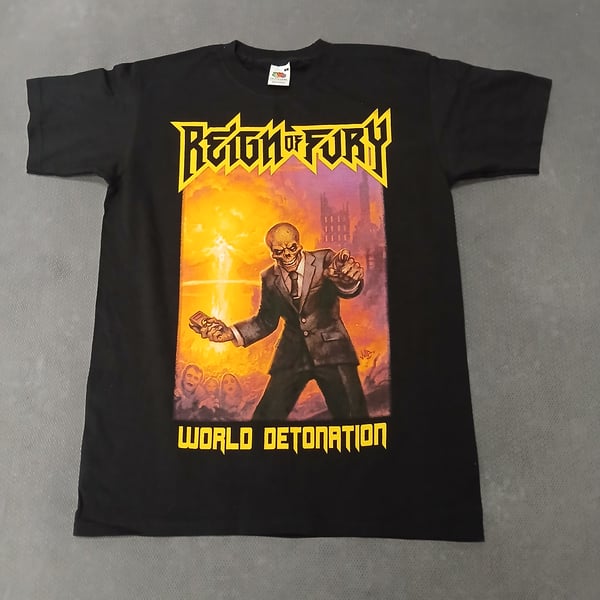 Image of World Detonation Size S T-shirt. (Last one).