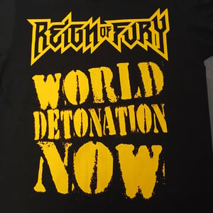 Image of World Detonation Size S T-shirt. (Last one).
