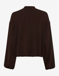 Image 7 of SUDADERA BRAX  MARRÓN CHOCOLATE