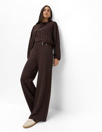 Image 1 of PANTALÓN BRAX MAINE MARRÓN CHOCOLATE 