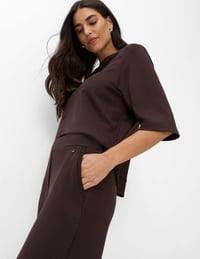 Image 2 of PANTALÓN BRAX MAINE MARRÓN CHOCOLATE 