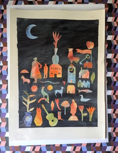 Image of Night collage