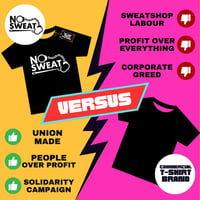 Image 4 of Fall In Love Not In Line Anarchist Punk T-shirt