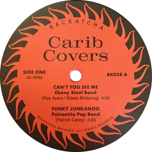 Image of Various - Carib Covers - 12" EP (BACKATCHA) 