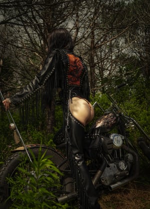 Image of Toxic Vision Spiritchaser black chaps