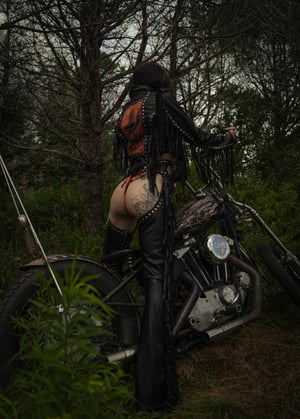 Image of Toxic Vision Spiritchaser black chaps