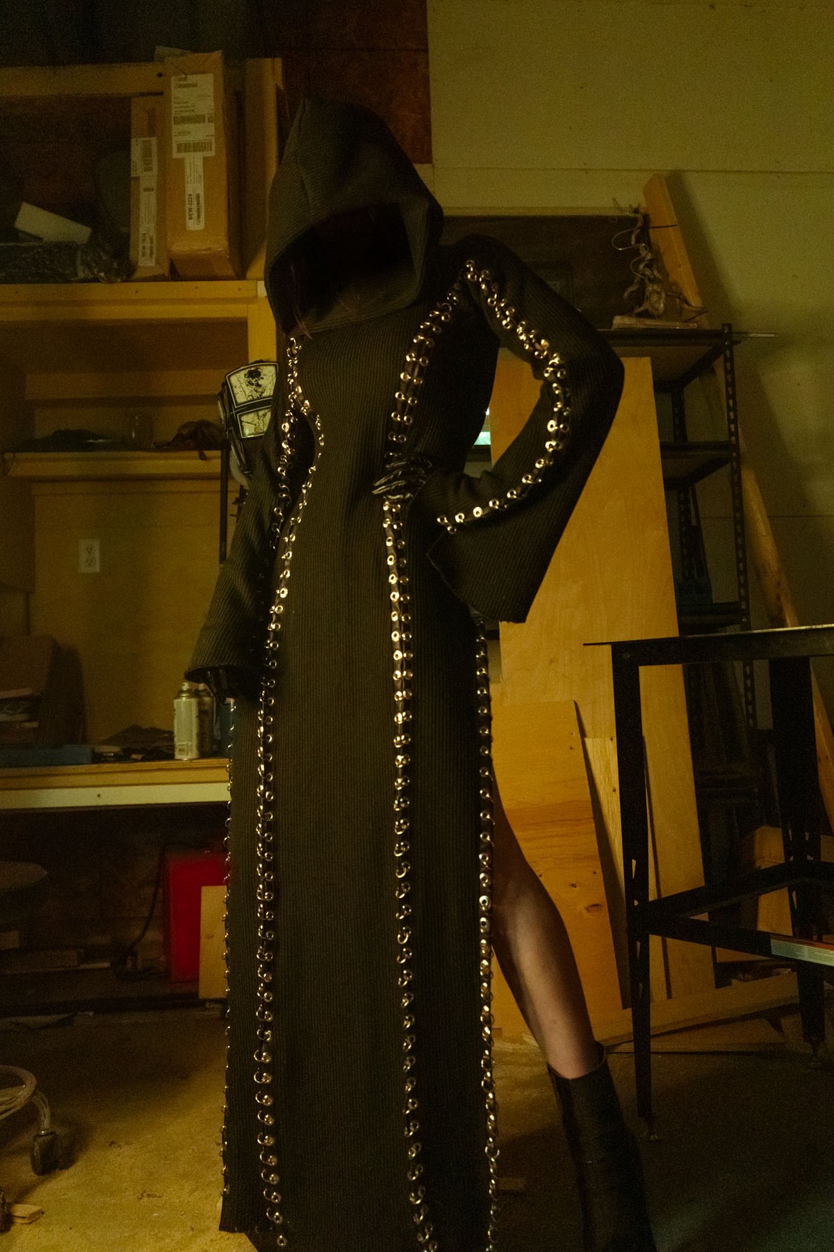 Image of Toxic Vision Woke Up and Chose Violence sweater cloak