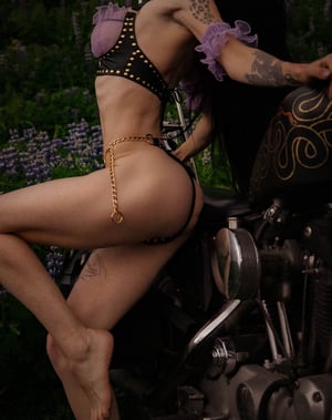 Image of Toxic Vision Find Me in the Lupine Fields bikini set