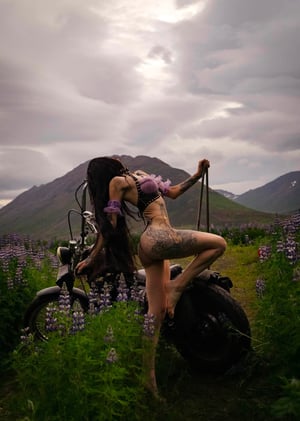Image of Toxic Vision Find Me in the Lupine Fields bikini set