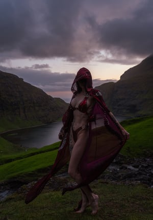 Image of Toxic Vision Hidden Worlds serpentine cloak