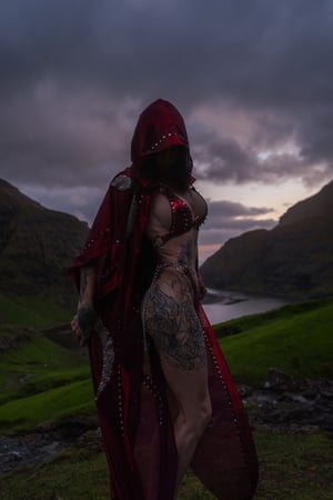 Image of Toxic Vision Hidden Worlds serpentine cloak