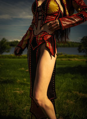 Image of Toxic Vision Another World sculpted skirt