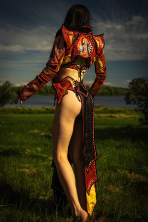 Image of Toxic Vision Another World sculpted skirt