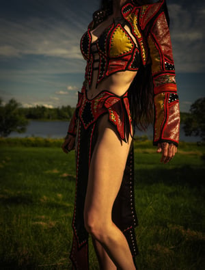 Image of Toxic Vision Another World sculpted skirt