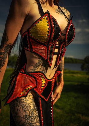 Image of Toxic Vision Another World sculpted skirt