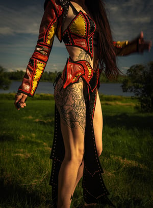 Image of Toxic Vision Another World sculpted skirt