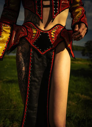 Image of Toxic Vision Another World sculpted skirt