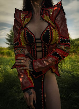 Image of Toxic Vision Another World sculpted bolero jacket