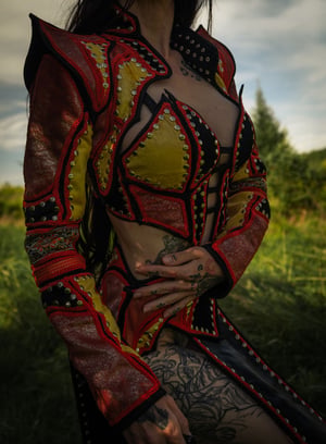 Image of Toxic Vision Another World sculpted bolero jacket