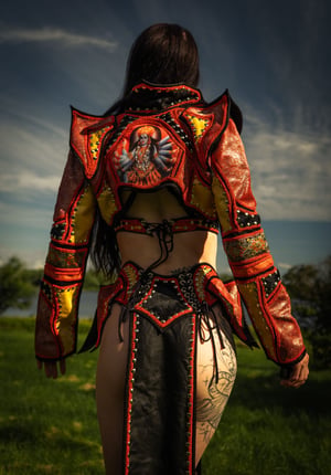 Image of Toxic Vision Another World sculpted bolero jacket