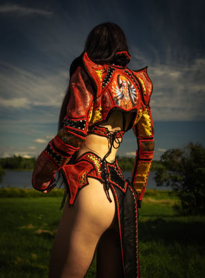 Image of Toxic Vision Another World sculpted bolero jacket