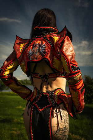 Image of Toxic Vision Another World sculpted bolero jacket