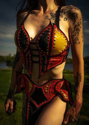 Image of Toxic Vision Another World sculpted bustier