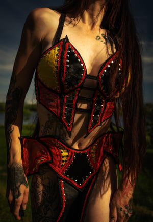 Image of Toxic Vision Another World sculpted bustier