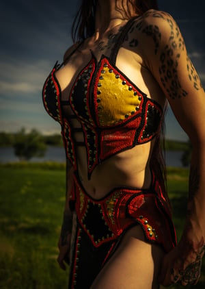 Image of Toxic Vision Another World sculpted bustier