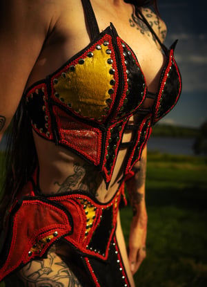 Image of Toxic Vision Another World sculpted bustier