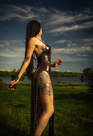 Image of Toxic Vision Hidden Worlds gown