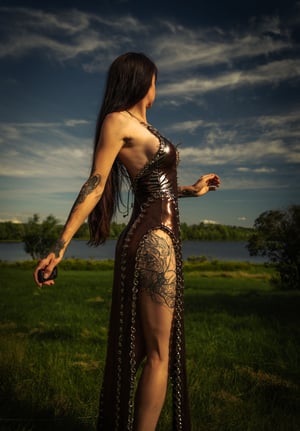 Image of Toxic Vision Hidden Worlds gown