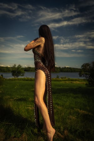 Image of Toxic Vision Hidden Worlds gown