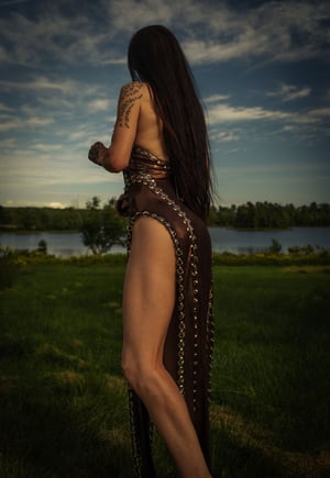Image of Toxic Vision Hidden Worlds gown