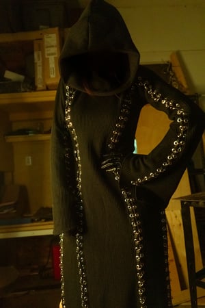 Image of Toxic Vision Woke Up and Chose Violence sweater cloak