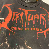 Image 2 of Obituary 'Cause of Death' Bootleg 90s M