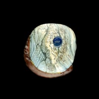 Image 2 of Lg. Sharp Eyed Golden Eagle - Flamework Sculpture Bead