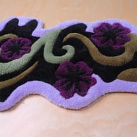 Image 3 of Botanical Bat Wall / Floor Rug