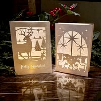 Image 2 of Holiday Luminaria Notecards