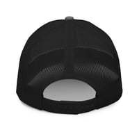 Image 2 of Gothic Arch Trucker Cap (Charcoal/Black)